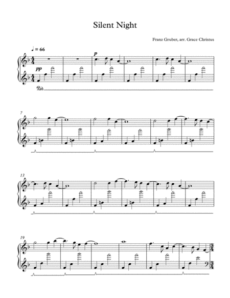 Silent Night (arr. Jade Press)