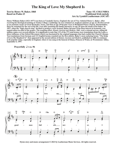 The King of Love My Shepherd Is (arr. Lyndell Leatherman)