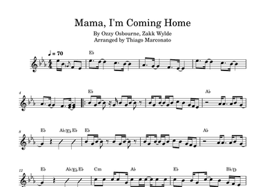 Mama, I'm Coming Home (arr. Thiago Marconato)