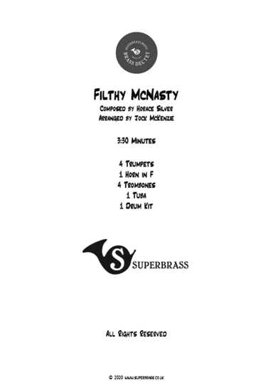 Filthy Mcnasty (arr. Jock McKenzie)