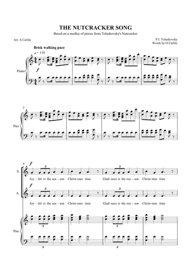 The Nutcracker Song (arr. SCMusic)