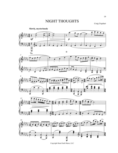 Craig Urquhart - NIGHT THOUGHTS