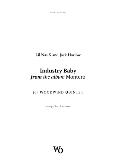 Industry Baby (arr. Ander)