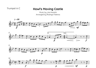 Howl's Moving Castle (arr. Rodrigo Faleiros)
