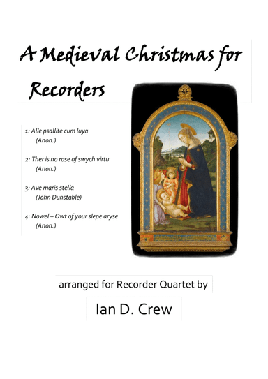 A Medieval Christmas for Recorders (arr. Ian D. Crew)