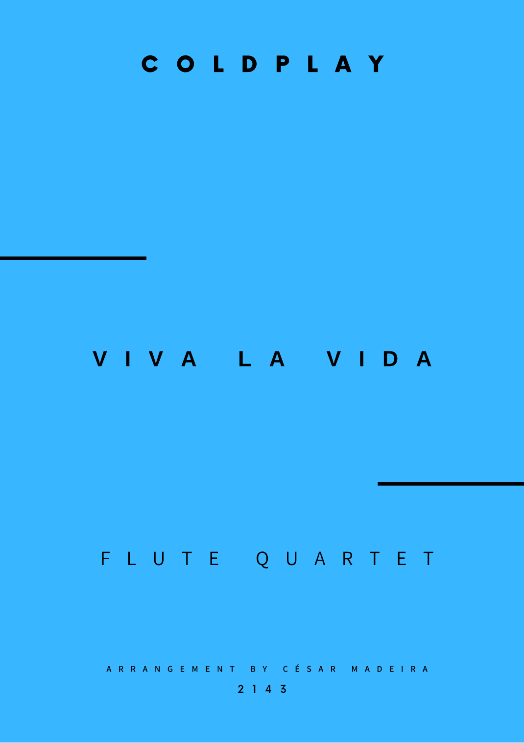 Viva La Vida - Score Only (arr. César Madeira)