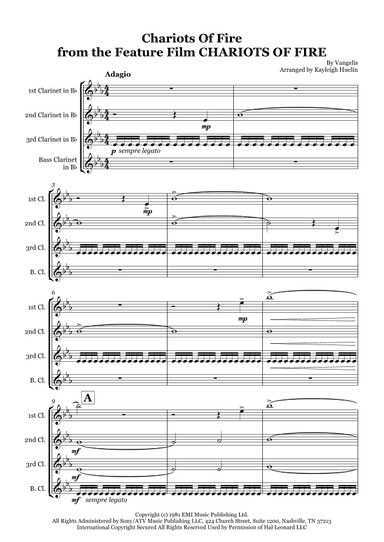 Chariots Of Fire (arr. Kayleigh Huelin)