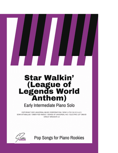 Star Walkin' (league Of Legends Worlds Anthem) (arr. Jim Lansing)