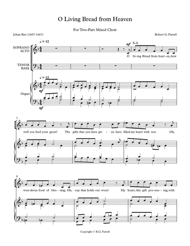 O Living Bread from Heaven