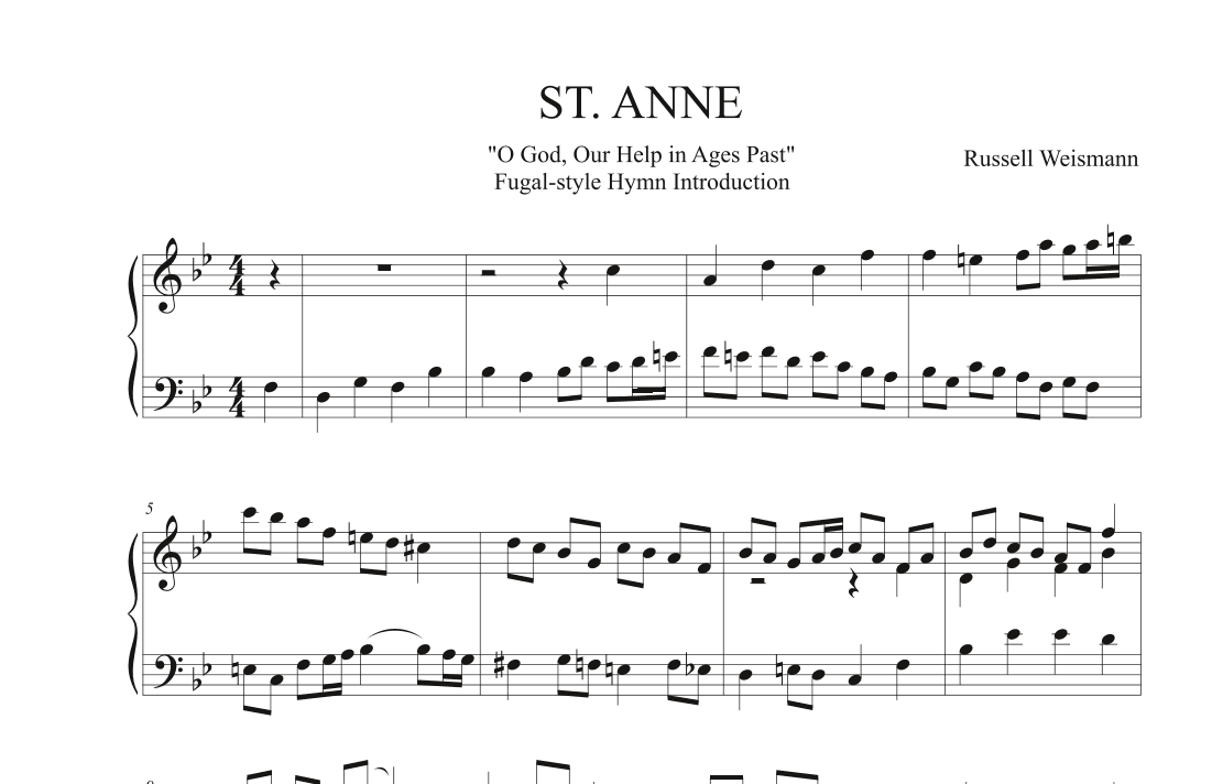 ST. ANNE - Hymn Introduction