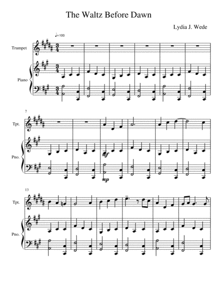 The Waltz Before Dawn