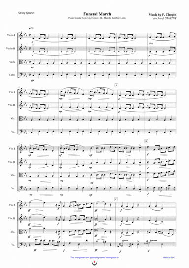 Funeral March (Chopin) (arr. Josef STASTNY)