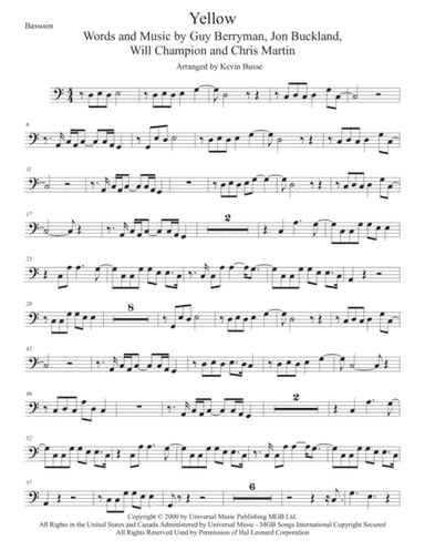 Yellow (arr. Kevin Busse)