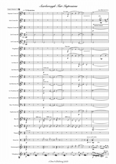 Scarborough Fair Impressions (arr. Phil Lawrence)