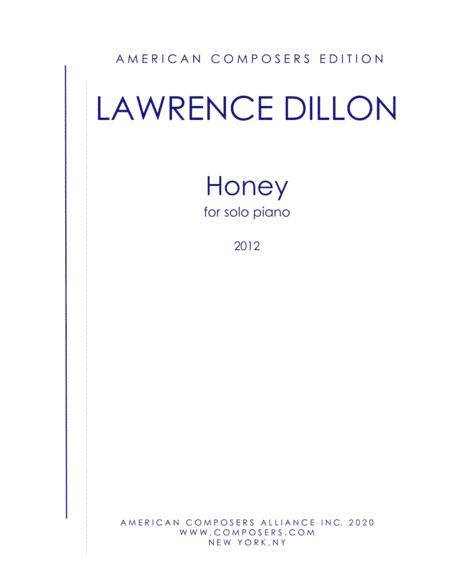 [Dillon] Honey