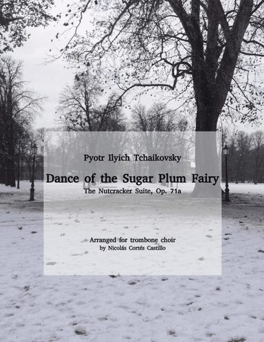 Tchaikovsky - Dance of the Sugar Plum Fairy  (The Nutcracker) for trombone choir (arr. Nicolás Cortés Castillo)