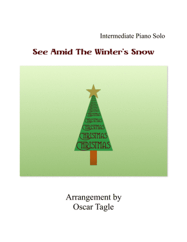 See Amid The Winter's Snow (arr. Oscar Tagle)