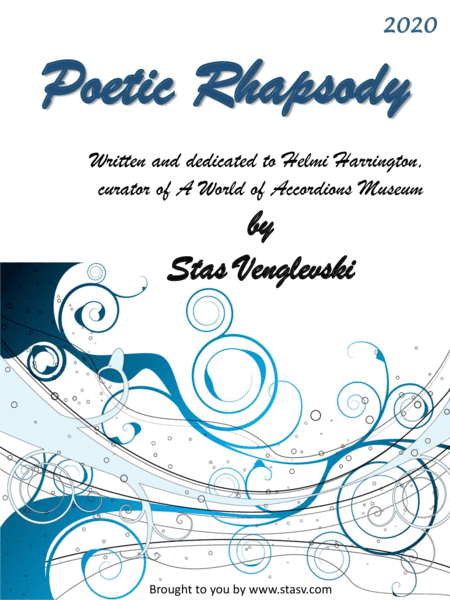 Poetic Rhapsody (for solo free bass accordion) by Stas Venglevski