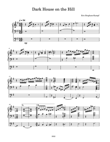 Dark House on the Hill