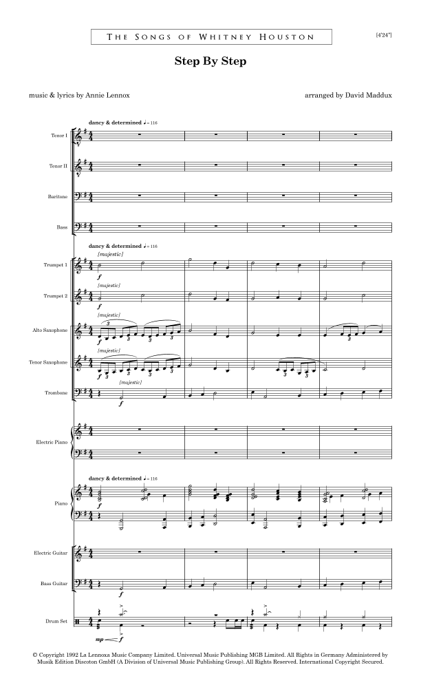 Step By Step (arr. David Maddux)