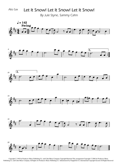 Let It Snow! Let It Snow! Let It Snow! (arr. Ygor Nunes)