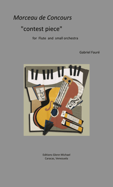Morceau de Concurs Contest piece for flute & strings (arr. Editions Glenn Michael, Caracas, Venezuela)