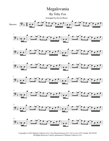 MEGALOVANIA (from Undertale) (arr. Kevin Busse)