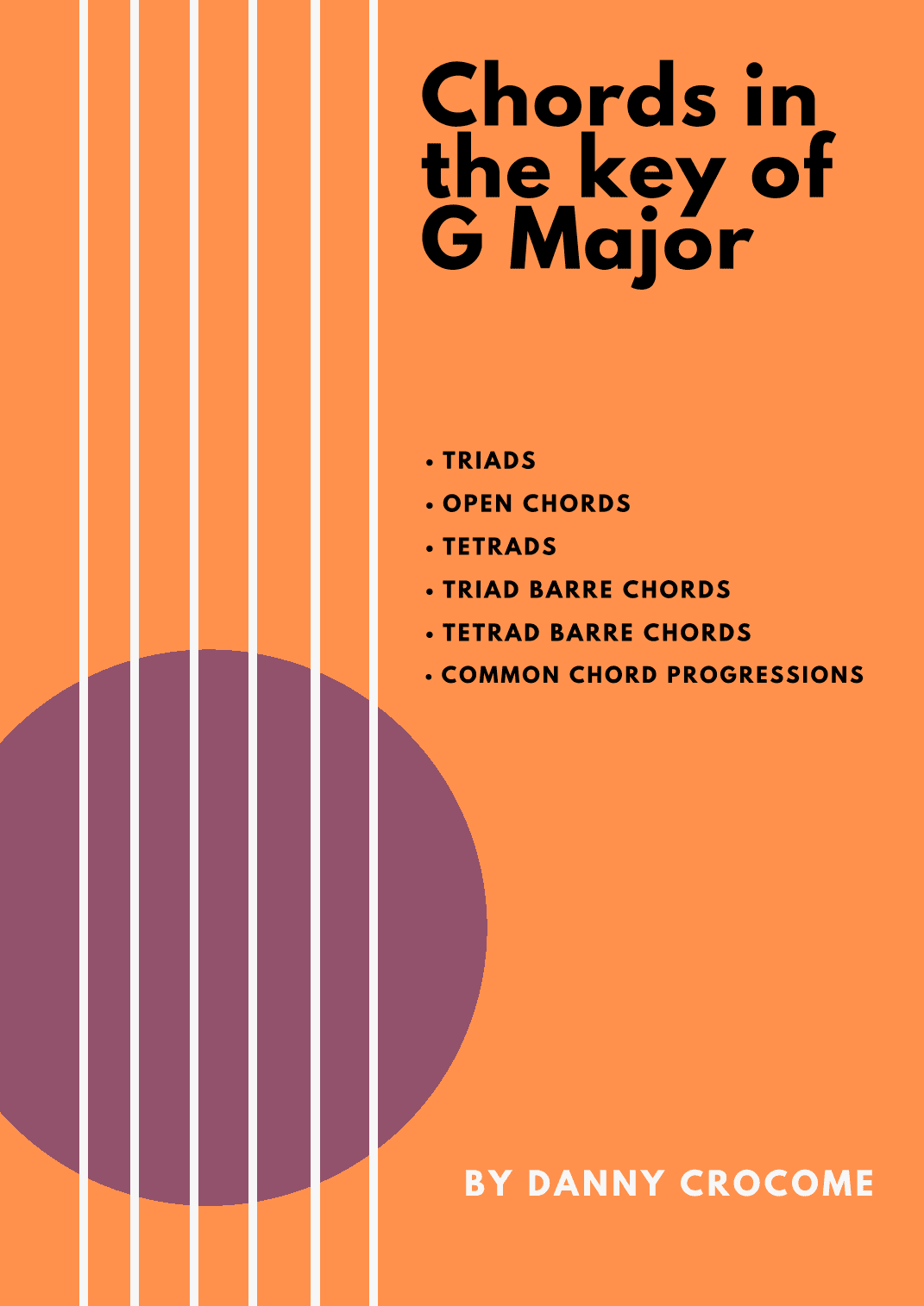 Chords in the key of G Major (Diatonic Chords of G Major)