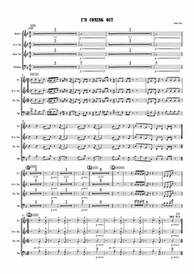 I'm Coming Out (arr. Jesse Audelo)