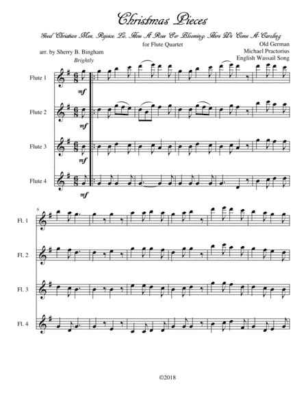 Christmas Pieces (arr. Sherry B. Bingham)