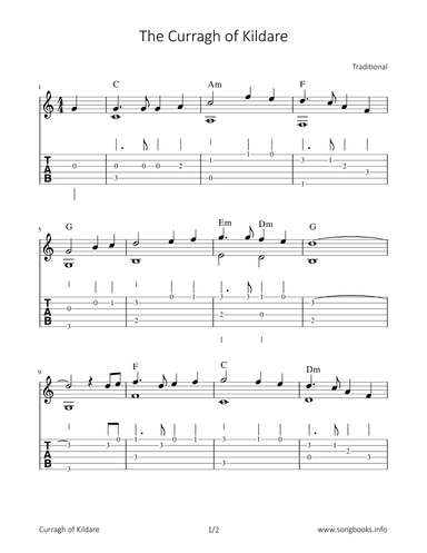 The Curragh of Kildare (arr. Bettina Schipp)