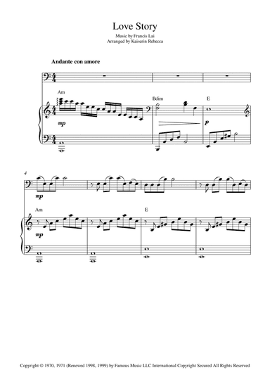 Love Story (arr. Kaiserin Rebecca)