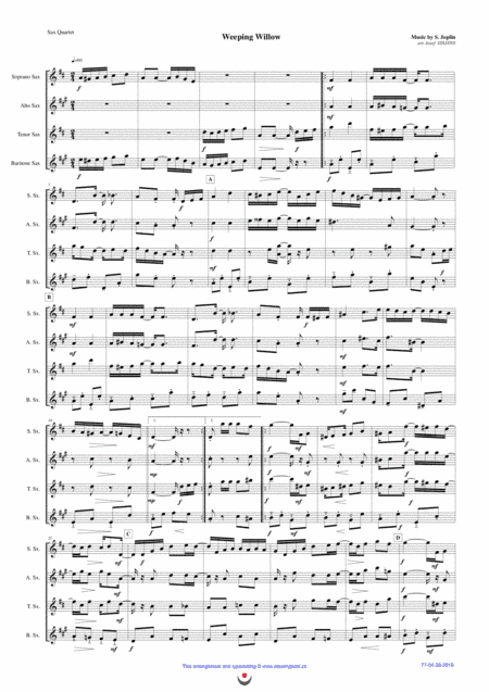 Weeping Willow (arr. Josef STASTNY)