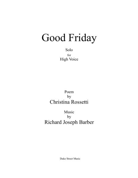 Good Friday