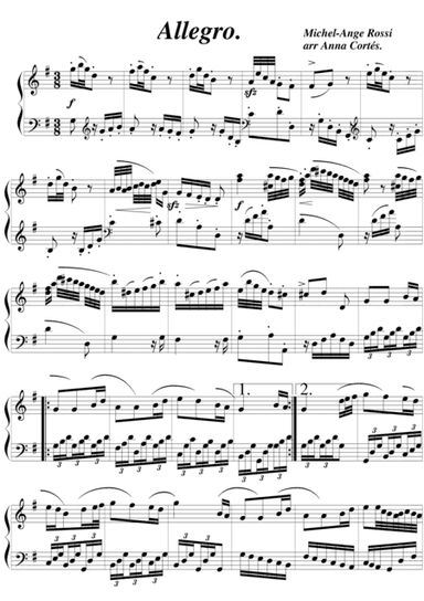 Allegro  Michel-ange-Rossi -Anna Cortés