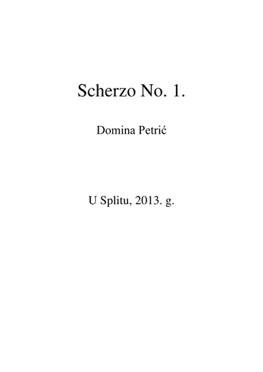 Scherzo