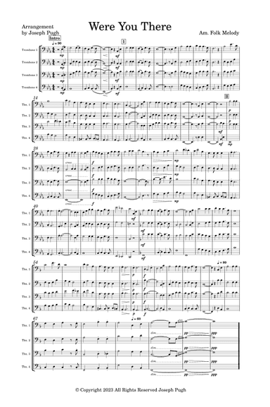 Were You There (arr. Joseph Pugh)