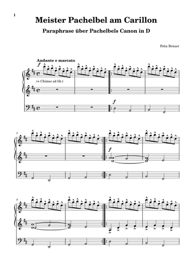 Meister Pachelbel am Carillon