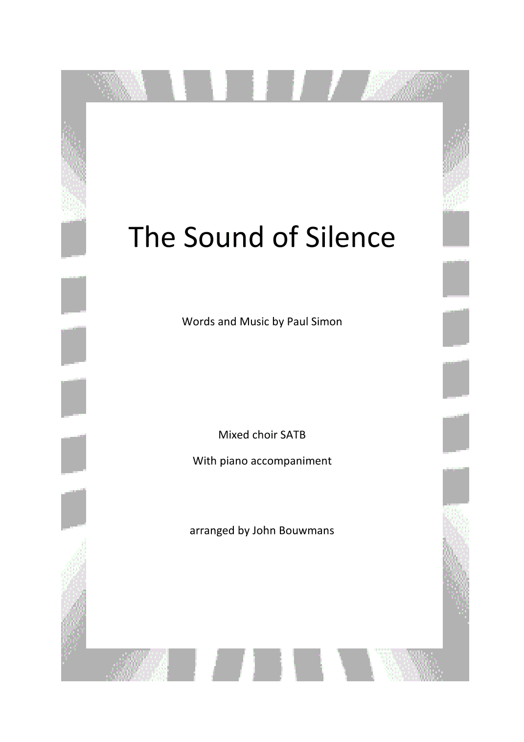 The Sound Of Silence (arr. John Bouwmans)