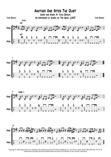 Another One Bites The Dust (arr. Antony Cull)
