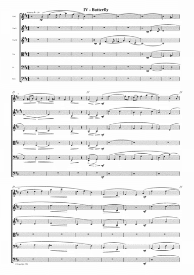 Metamorphosis of a Blue-Eyed Sailor, Op 7, 4th Movement, Butterfly