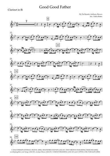 Good Good Father (arr. Fabio Britto)