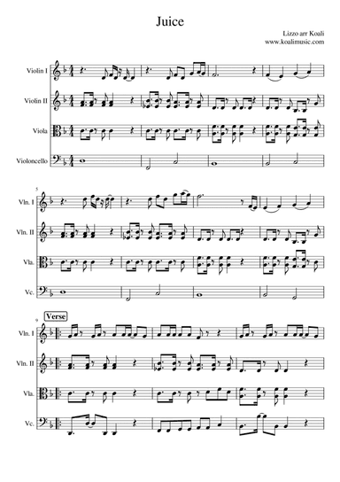Juice (arr. KoaliMusic)
