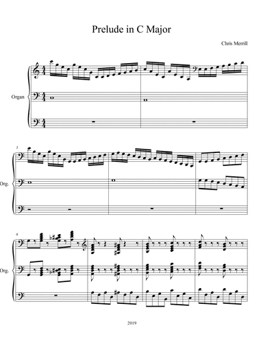 Prelude in C Major