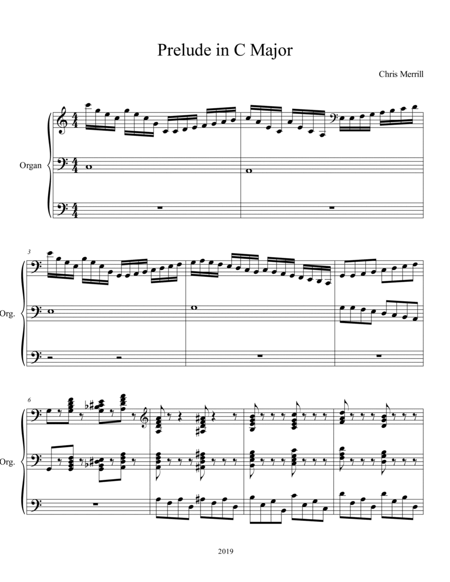 Prelude in C Major