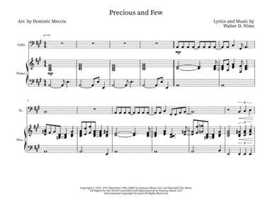Precious And Few (arr. Dominic Meccia)