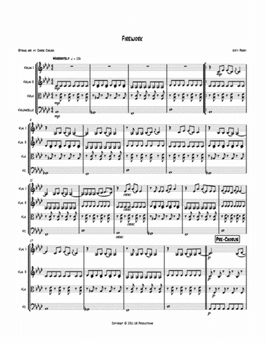 Firework (arr. Carrie Caruso)