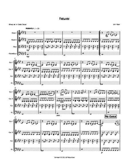 Firework (arr. Carrie Caruso)
