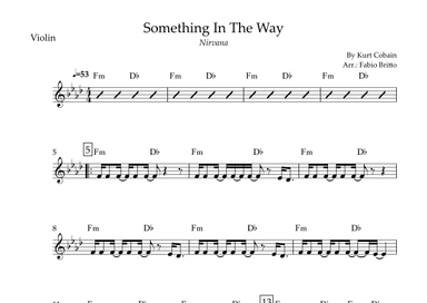 Something In The Way (arr. Fabio Britto)
