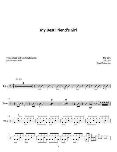 My Best Friend's Girl (arr. Evan Aria Serenity)